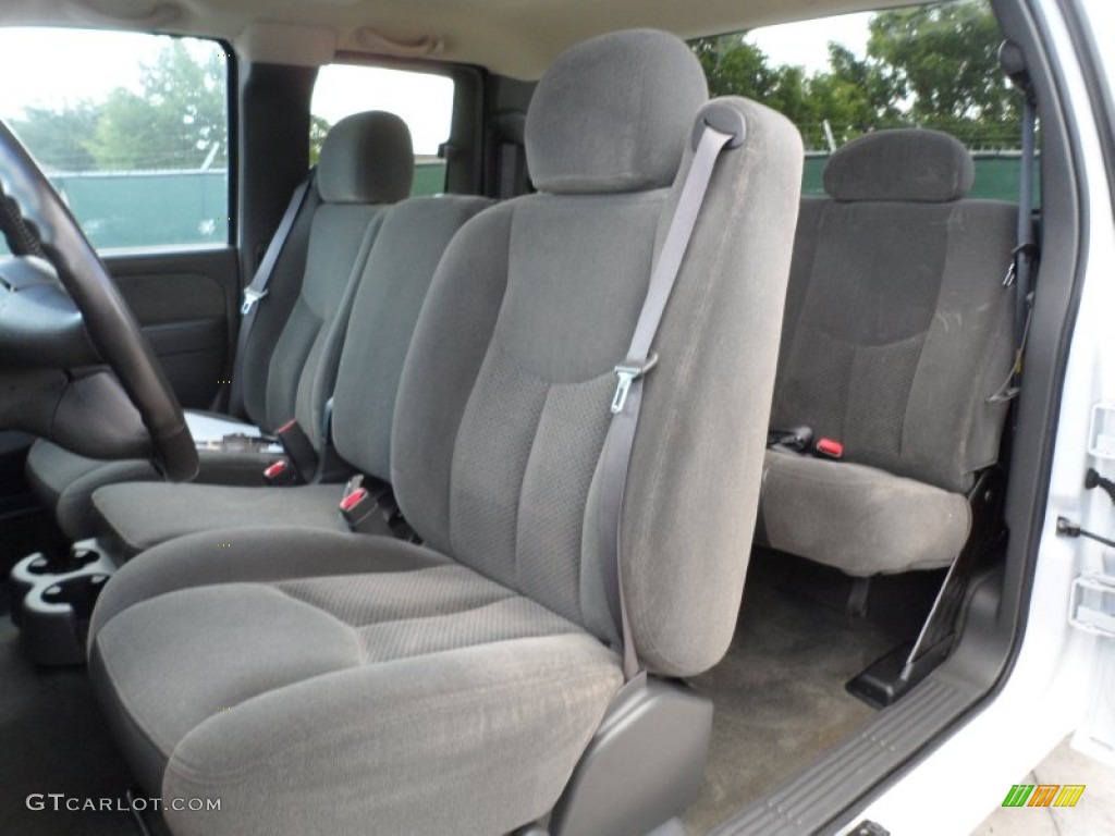 2003 Silverado 1500 Extended Cab - Summit White / Dark Charcoal photo #36