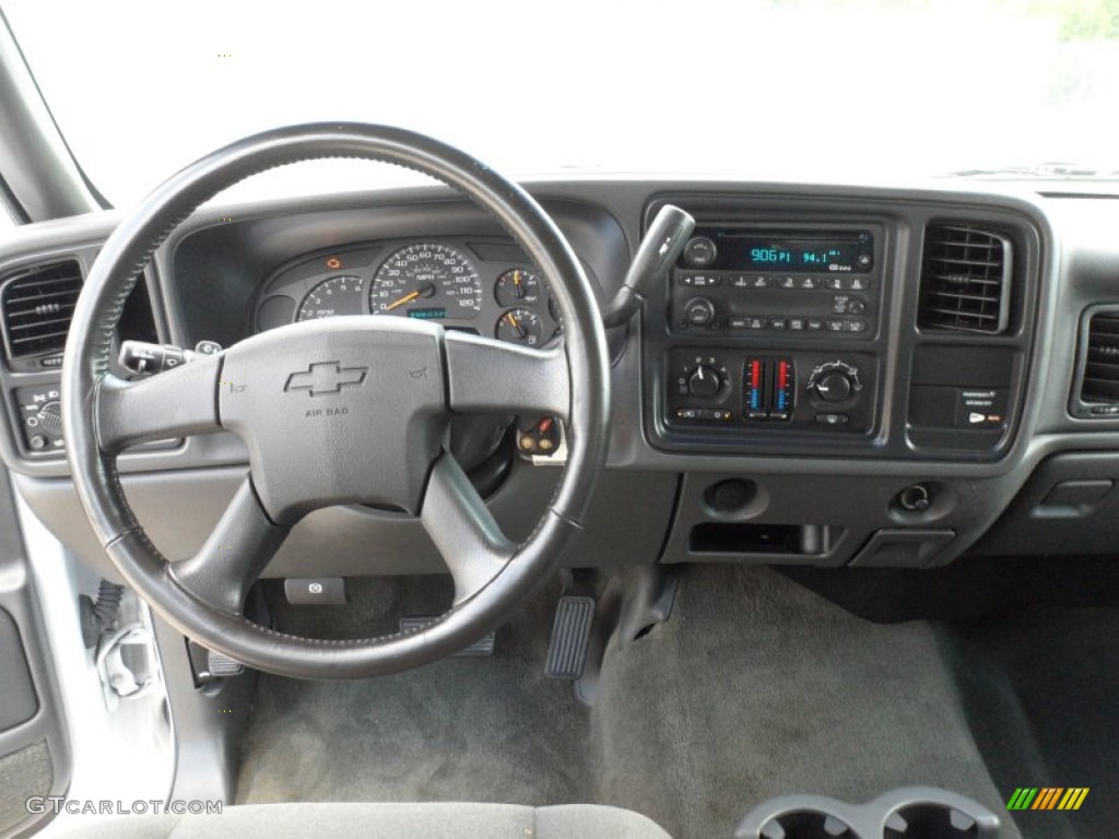 2003 Silverado 1500 Extended Cab - Summit White / Dark Charcoal photo #38