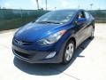 Atlantic Blue 2013 Hyundai Elantra GLS Exterior