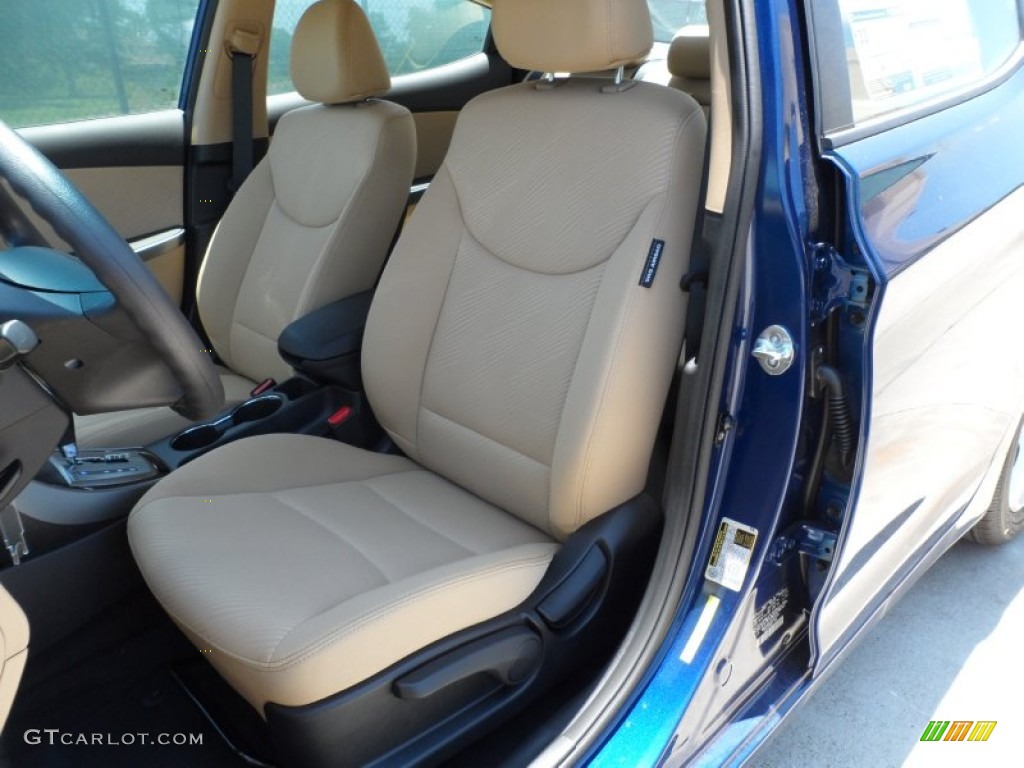 2013 Hyundai Elantra GLS Front Seat Photo #65799002