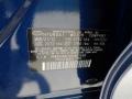 S7U: Atlantic Blue 2013 Hyundai Elantra GLS Color Code