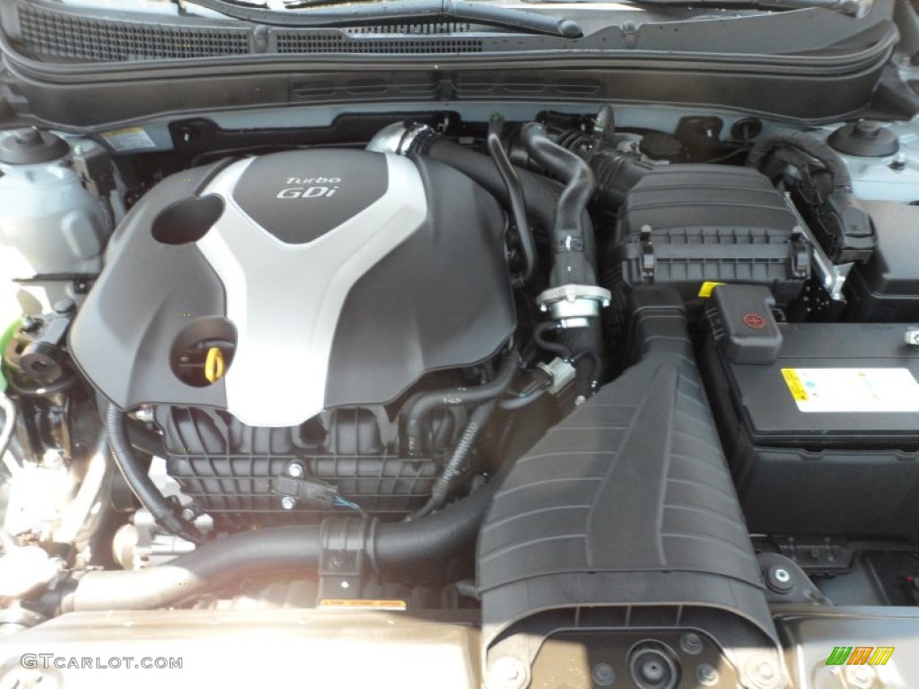 2013 Hyundai Sonata SE 2.0T 2.0 Liter GDI Turbocharged DOHC 16-Valve D-CVVT 4 Cylinder Engine Photo #65799446