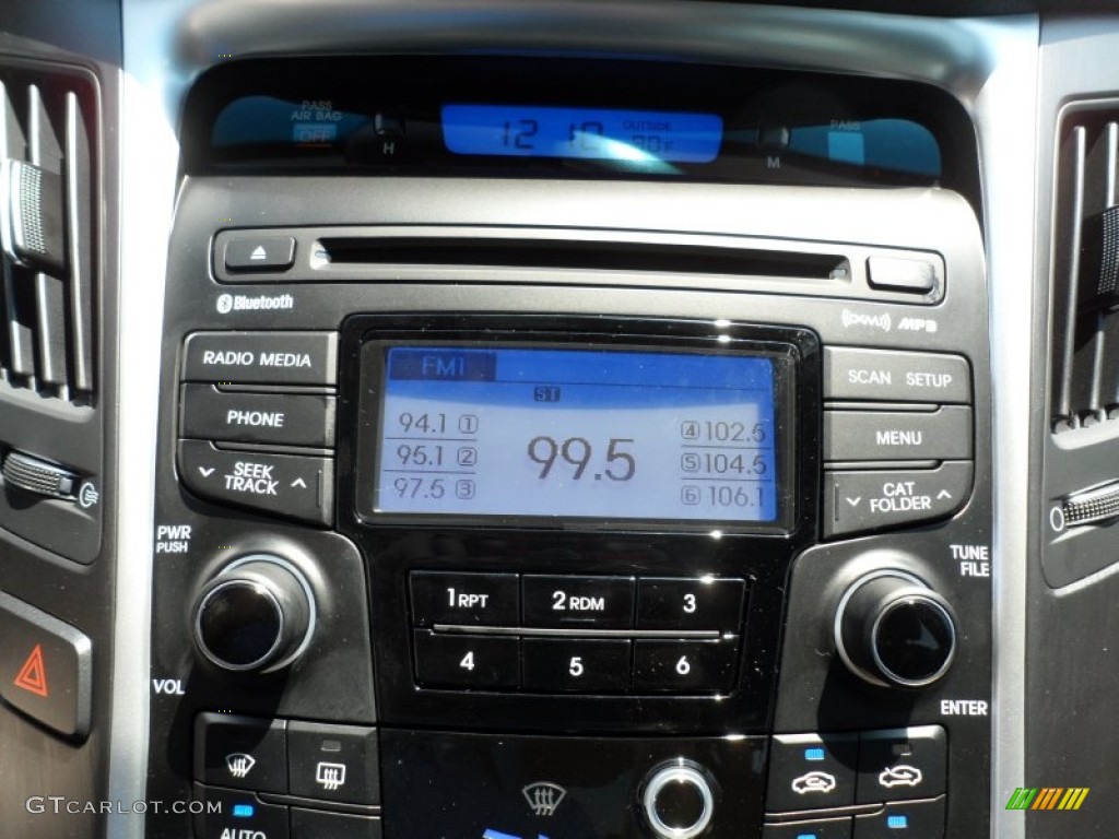 2013 Hyundai Sonata SE 2.0T Audio System Photo #65799575