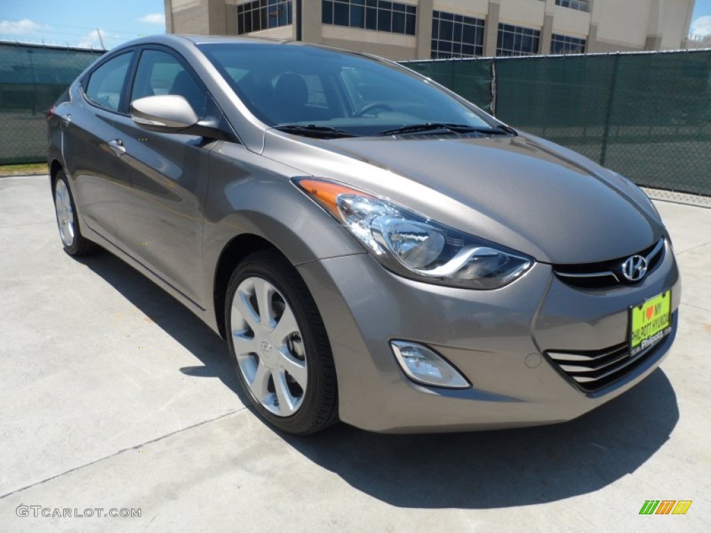 2013 Elantra Limited - Desert Bronze / Black photo #1