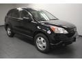 2009 Crystal Black Pearl Honda CR-V LX  photo #12