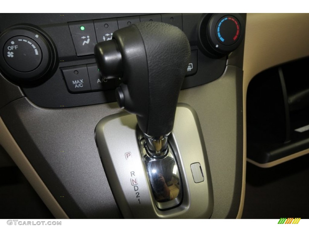2009 CR-V LX - Crystal Black Pearl / Ivory photo #31
