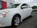 2008 Fresh Powder White Nissan Sentra 2.0 S  photo #2