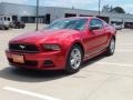 2013 Red Candy Metallic Ford Mustang V6 Coupe  photo #9