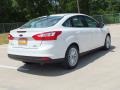 2012 White Platinum Tricoat Metallic Ford Focus SEL Sedan  photo #5