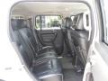 2006 Hummer H3 Ebony Black/Pewter Gray Interior Rear Seat Photo