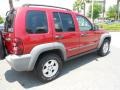 2005 Inferno Red Crystal Pearl Jeep Liberty Sport  photo #7