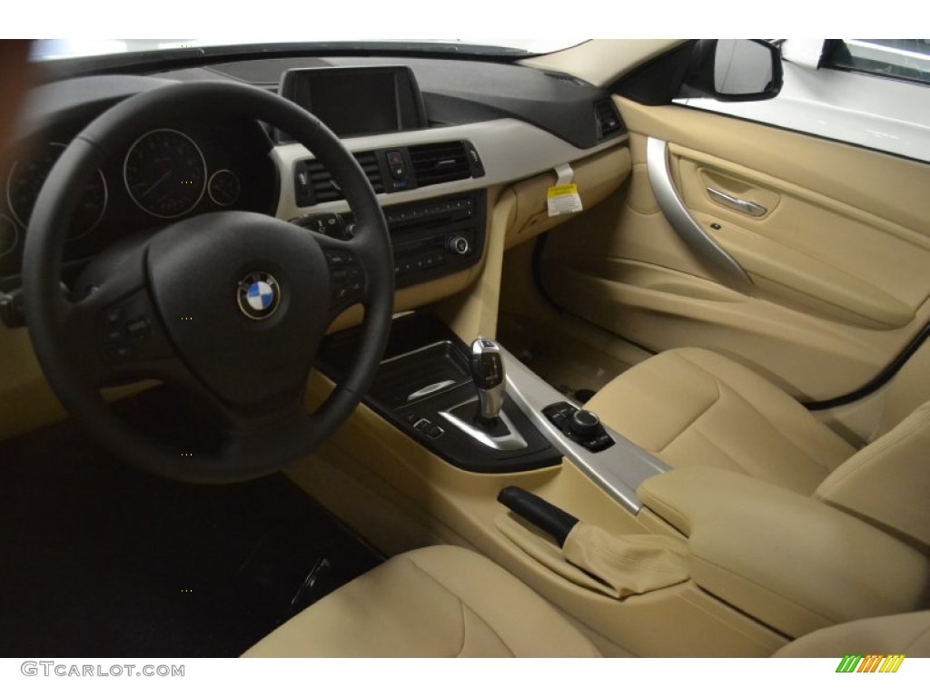 Venetian Beige Interior 2012 BMW 3 Series 328i Sedan Photo #65806423
