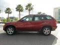 Sienna Red Metallic - X5 3.0i Photo No. 3
