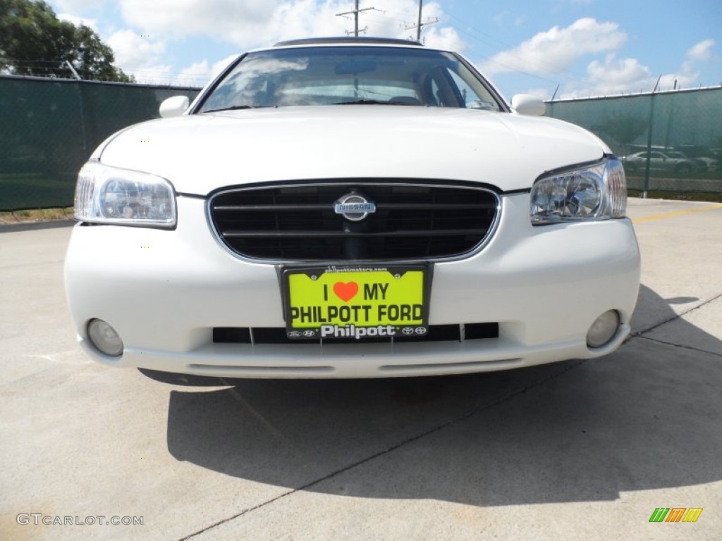 2000 Maxima GLE - Icelandic Pearl / Blond photo #9