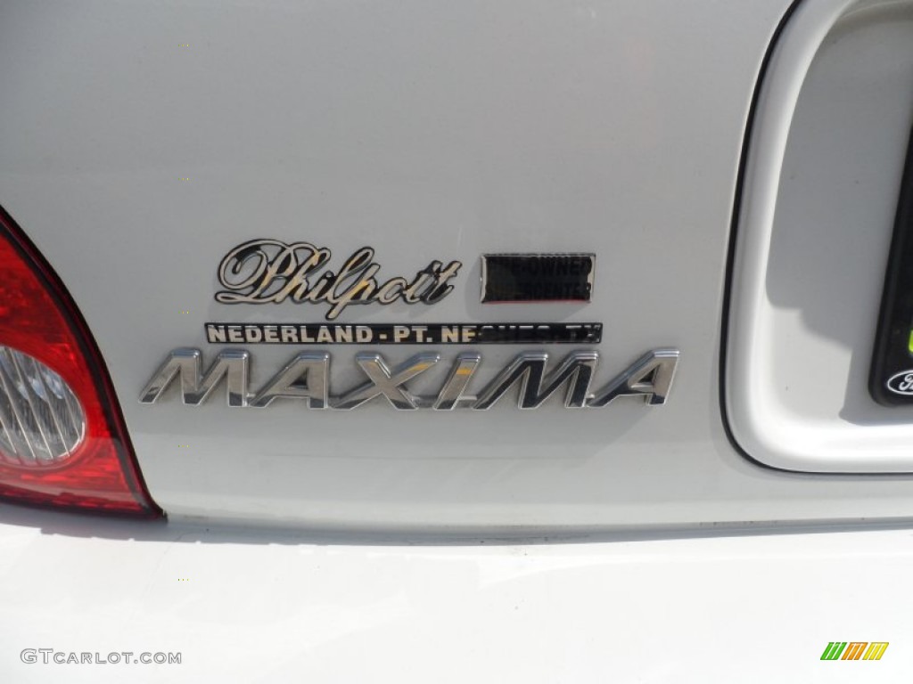 2000 Maxima GLE - Icelandic Pearl / Blond photo #20