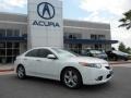 2012 Bellanova White Pearl Acura TSX V6 Technology Sedan  photo #1