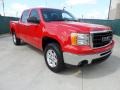 2009 Fire Red GMC Sierra 1500 SLE Z71 Crew Cab 4x4  photo #1