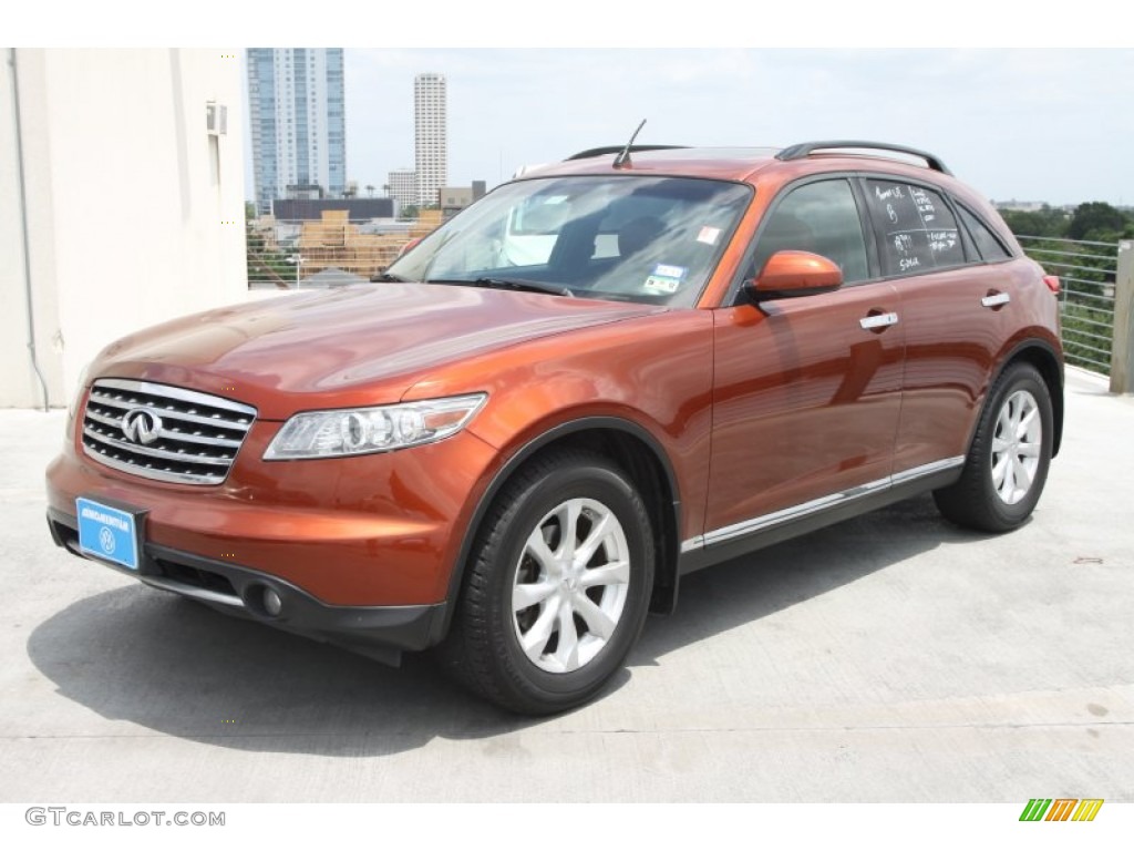 Autumn Copper Metallic 2006 Infiniti FX 35 Exterior Photo #65809072