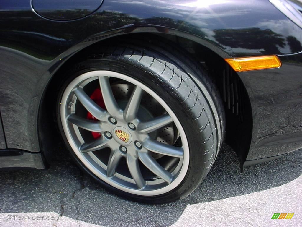 2008 911 Carrera S Coupe - Basalt Black Metallic / Black photo #15