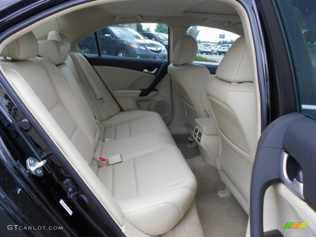 Parchment Interior 2012 Acura TSX Technology Sedan Photo #65810606