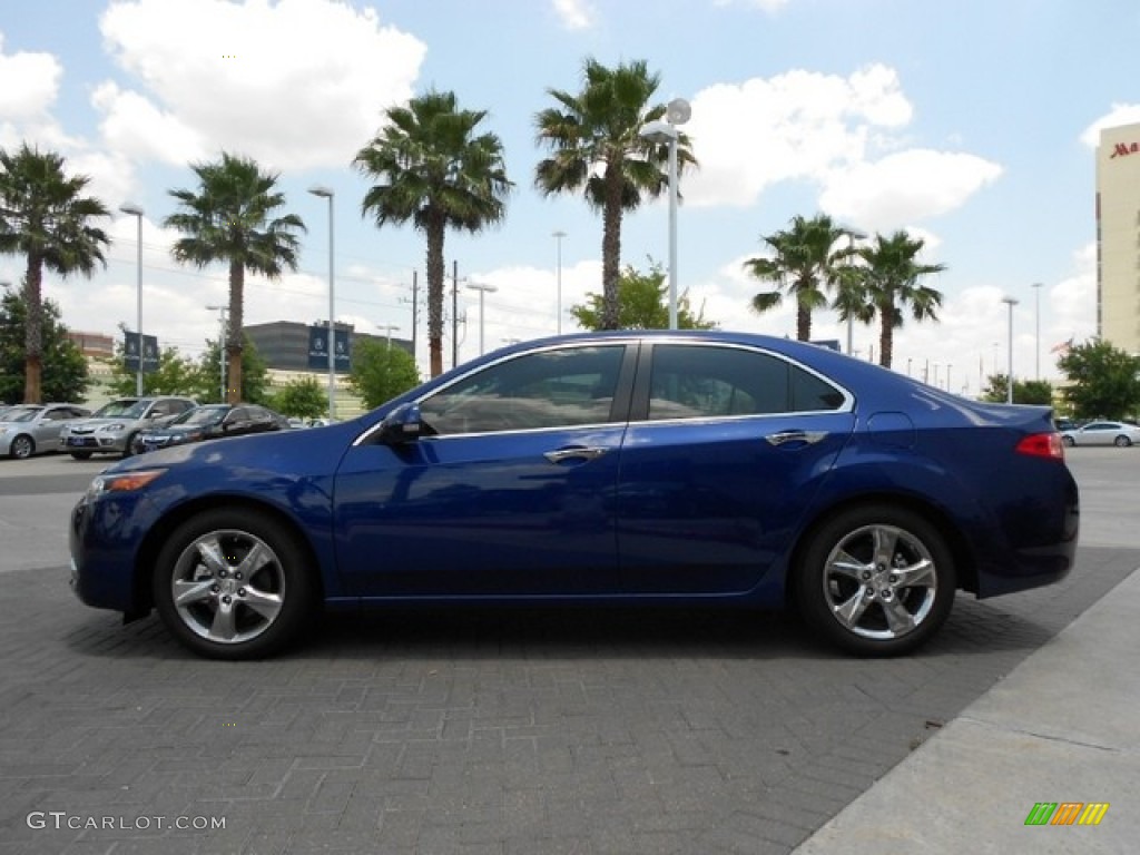 2012 TSX Technology Sedan - Vortex Blue Pearl / Ebony photo #4