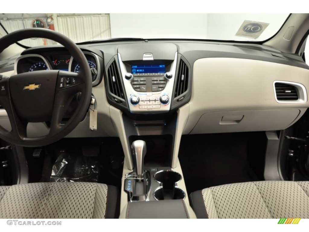 2012 Equinox LS - Black / Light Titanium/Jet Black photo #13