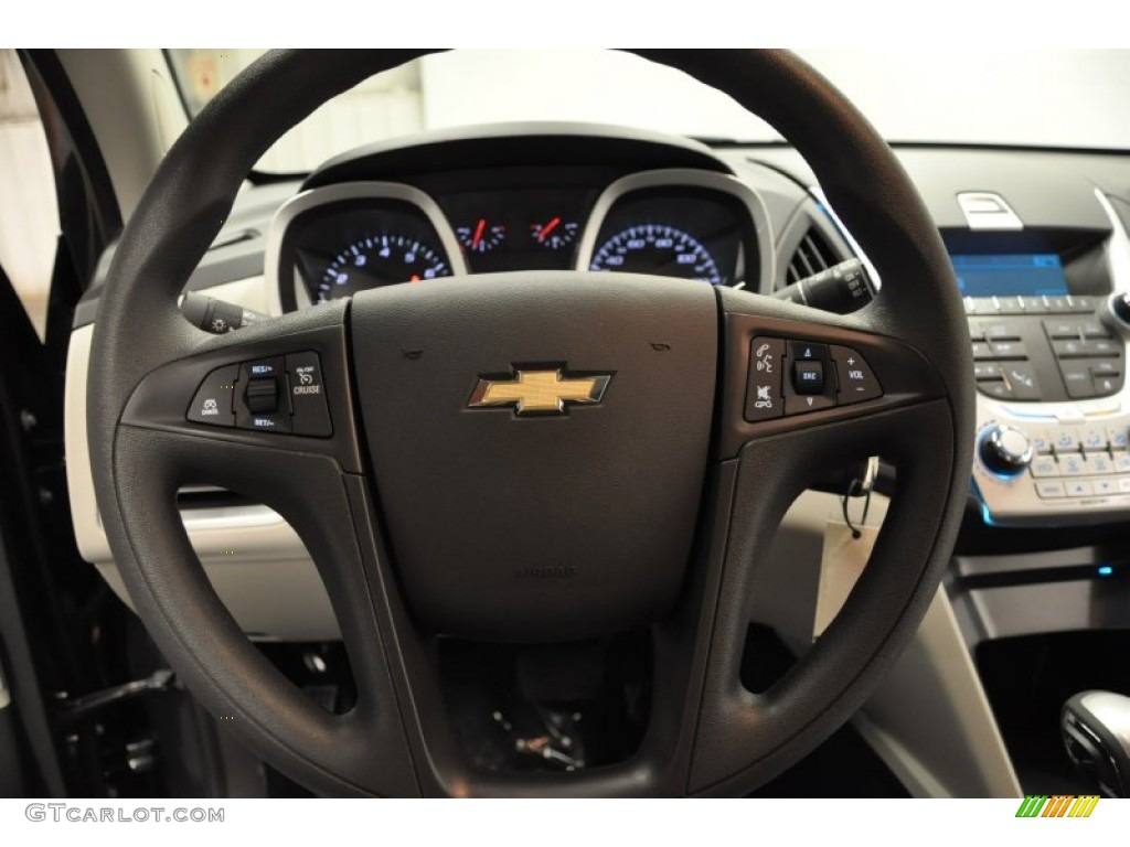 2012 Equinox LS - Black / Light Titanium/Jet Black photo #14