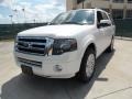 2012 White Platinum Tri-Coat Ford Expedition Limited  photo #7