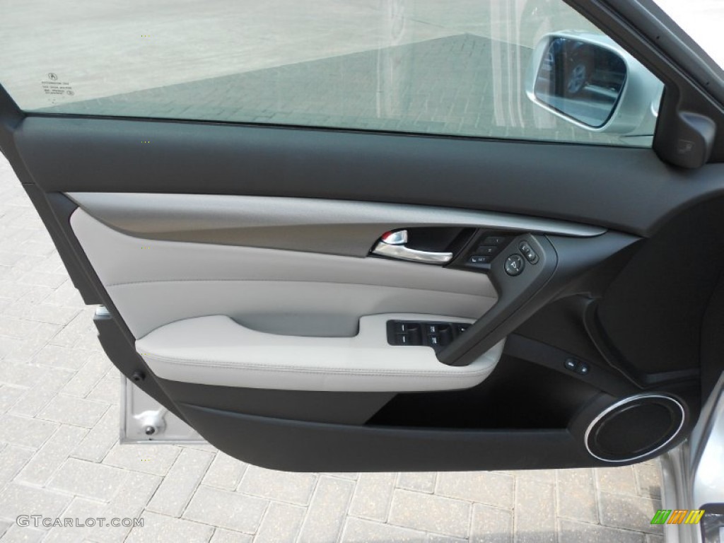 2012 Acura TL 3.7 SH-AWD Advance Taupe Door Panel Photo #65814683