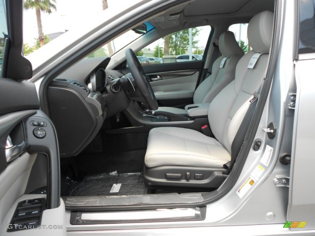 Taupe Interior 2012 Acura TL 3.7 SH-AWD Advance Photo #65814692