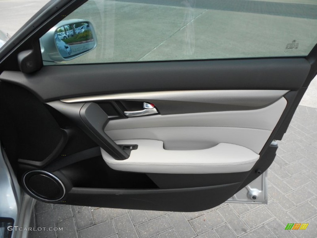 2012 Acura TL 3.7 SH-AWD Advance Taupe Door Panel Photo #65814702