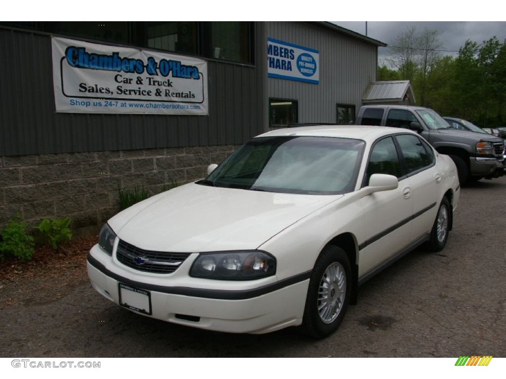 2001 Impala  - White / Medium Gray photo #1