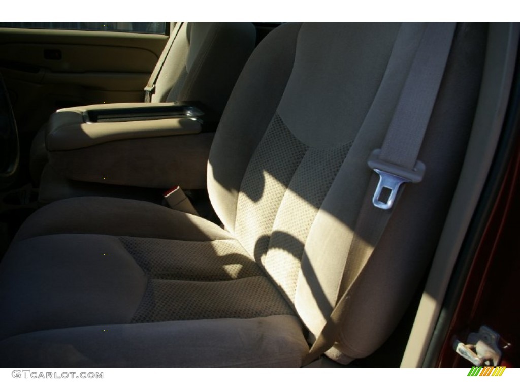 2004 Silverado 2500HD LS Regular Cab 4x4 - Sport Red Metallic / Tan photo #3