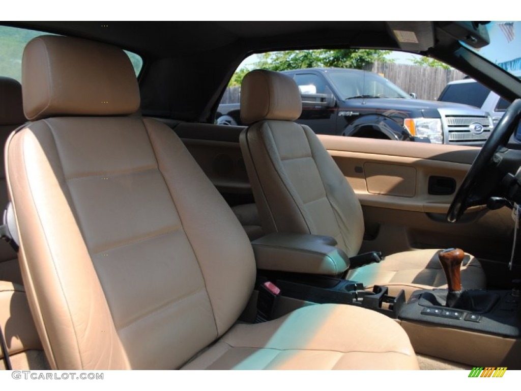 1998 3 Series 328i Convertible - Boston Green Metallic / Black photo #9