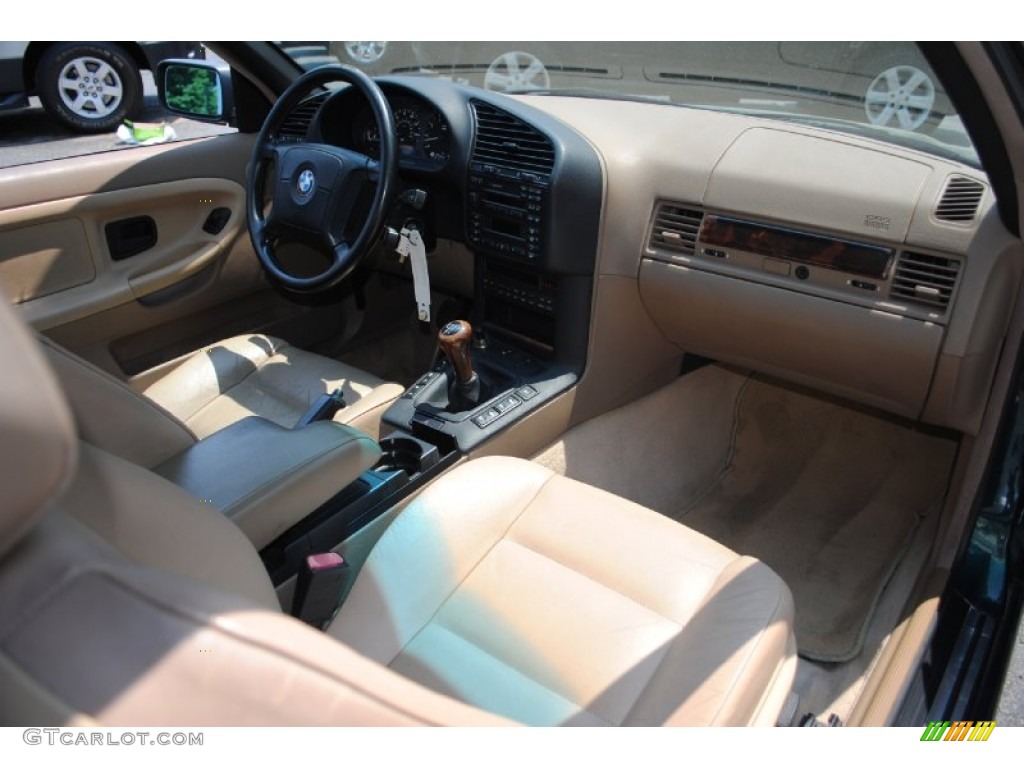 1998 3 Series 328i Convertible - Boston Green Metallic / Black photo #10