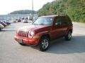 2005 Inferno Red Crystal Pearl Jeep Liberty Renegade  photo #11