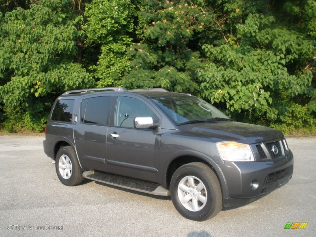 Smoke Gray Nissan Armada