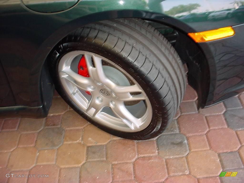 2008 Boxster S - Forest Green Metallic / Sand Beige photo #13