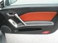 Black/Red 2007 Hyundai Tiburon SE Door Panel