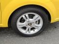 2011 Summer Yellow Chevrolet Aveo LT Sedan  photo #3