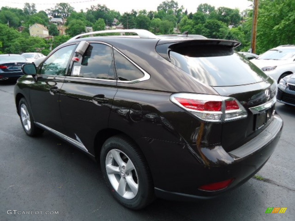 2013 RX 350 AWD - Fire Agate Pearl / Parchment/Espresso Birds Eye Maple photo #2