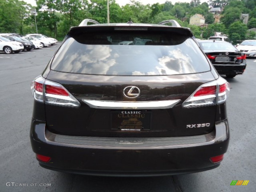 2013 RX 350 AWD - Fire Agate Pearl / Parchment/Espresso Birds Eye Maple photo #3