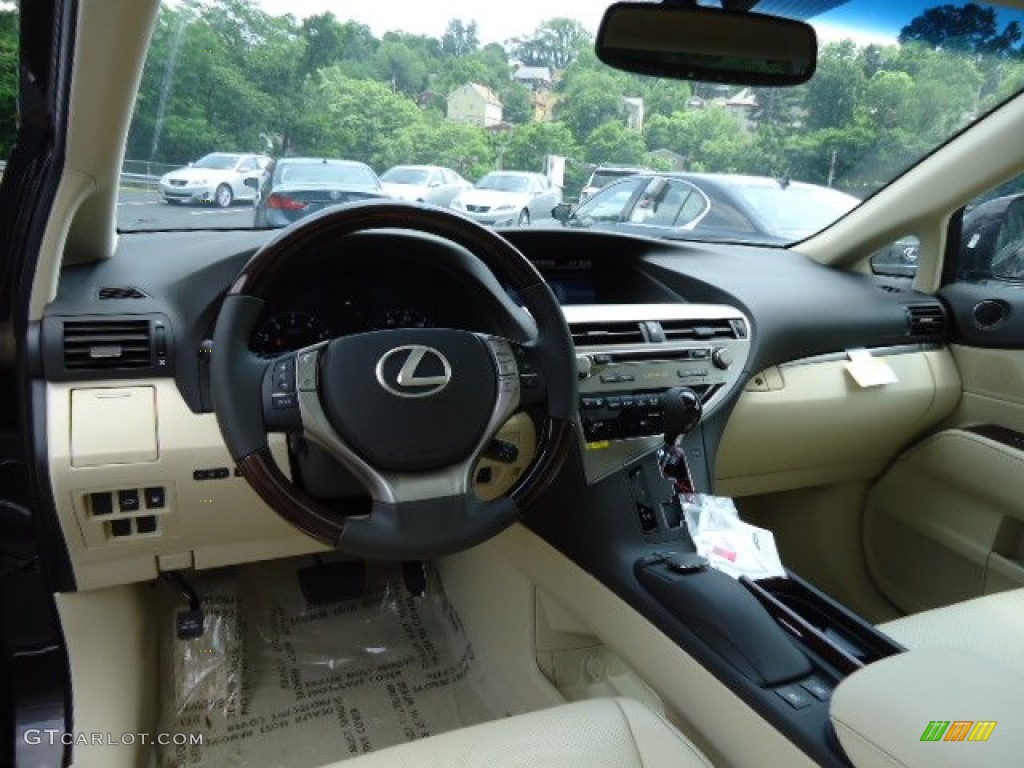 2013 RX 350 AWD - Fire Agate Pearl / Parchment/Espresso Birds Eye Maple photo #12