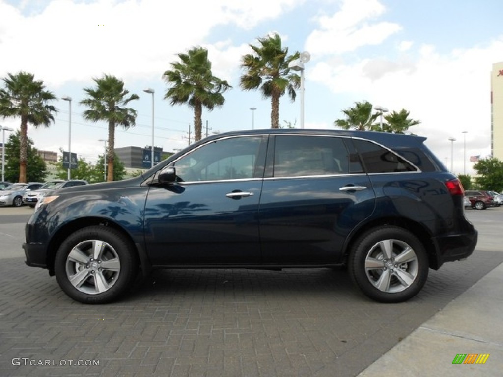 Bali Blue Pearl 2012 Acura MDX SH-AWD Technology Exterior Photo #65819537
