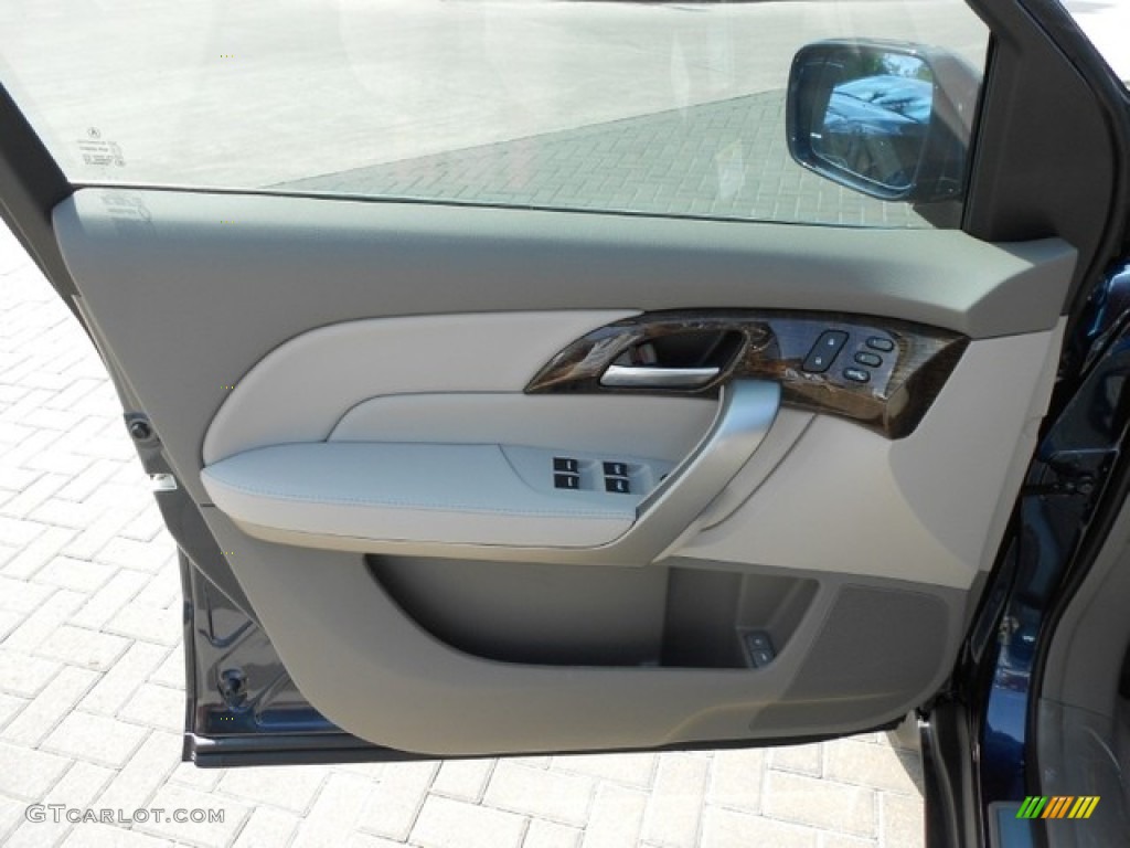 2012 Acura MDX SH-AWD Technology Taupe Door Panel Photo #65819624