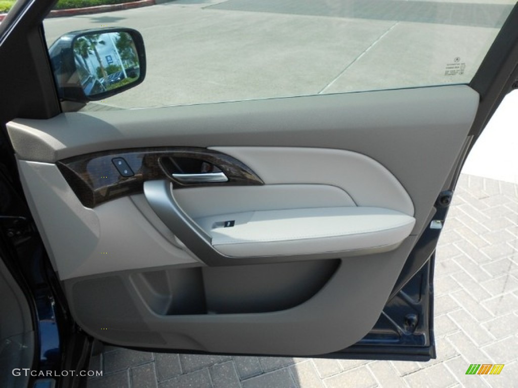 2012 Acura MDX SH-AWD Technology Taupe Door Panel Photo #65819654