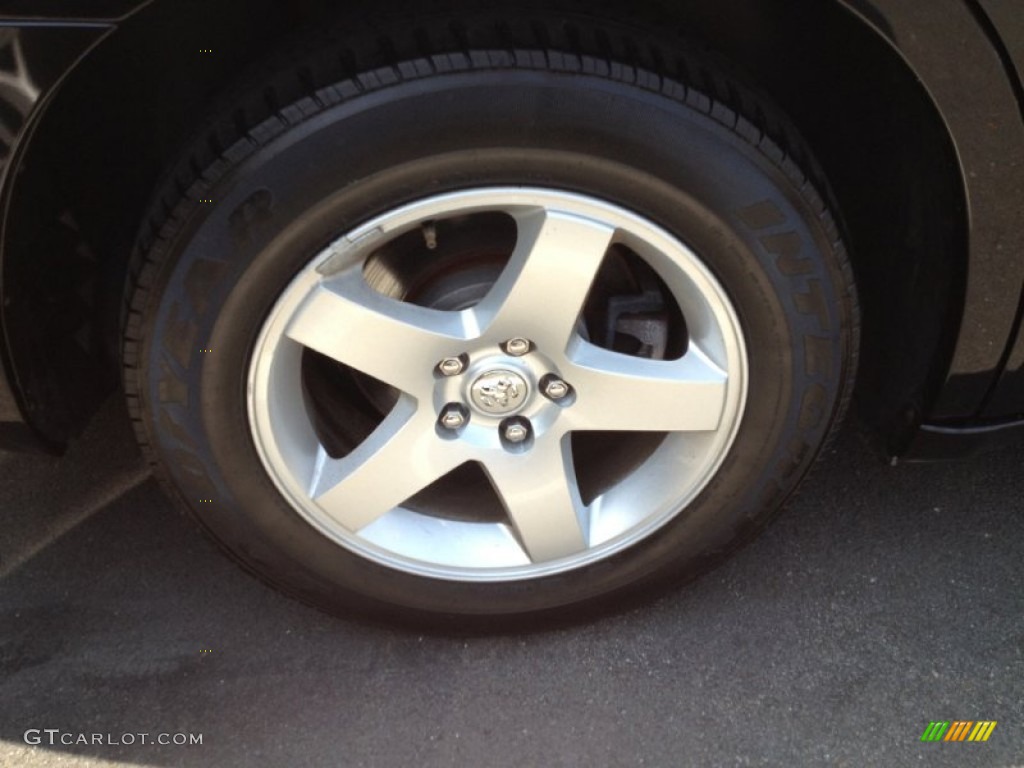 2010 Charger SXT - Brilliant Black Crystal Pearl / Dark Slate Gray photo #5