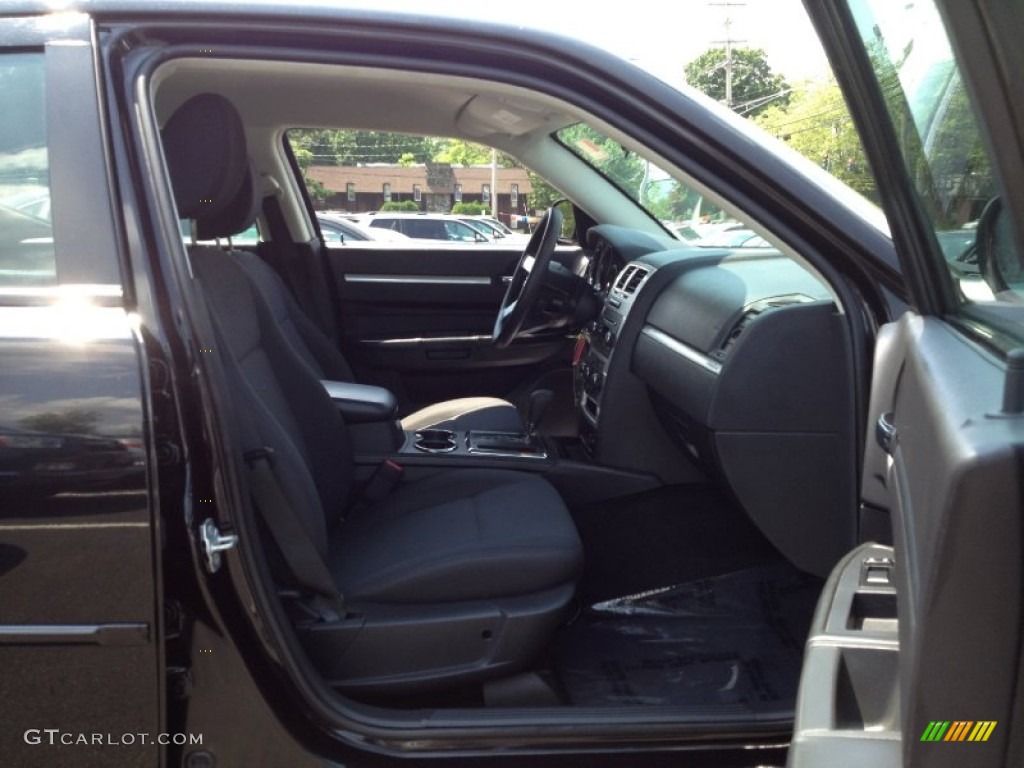 2010 Charger SXT - Brilliant Black Crystal Pearl / Dark Slate Gray photo #11