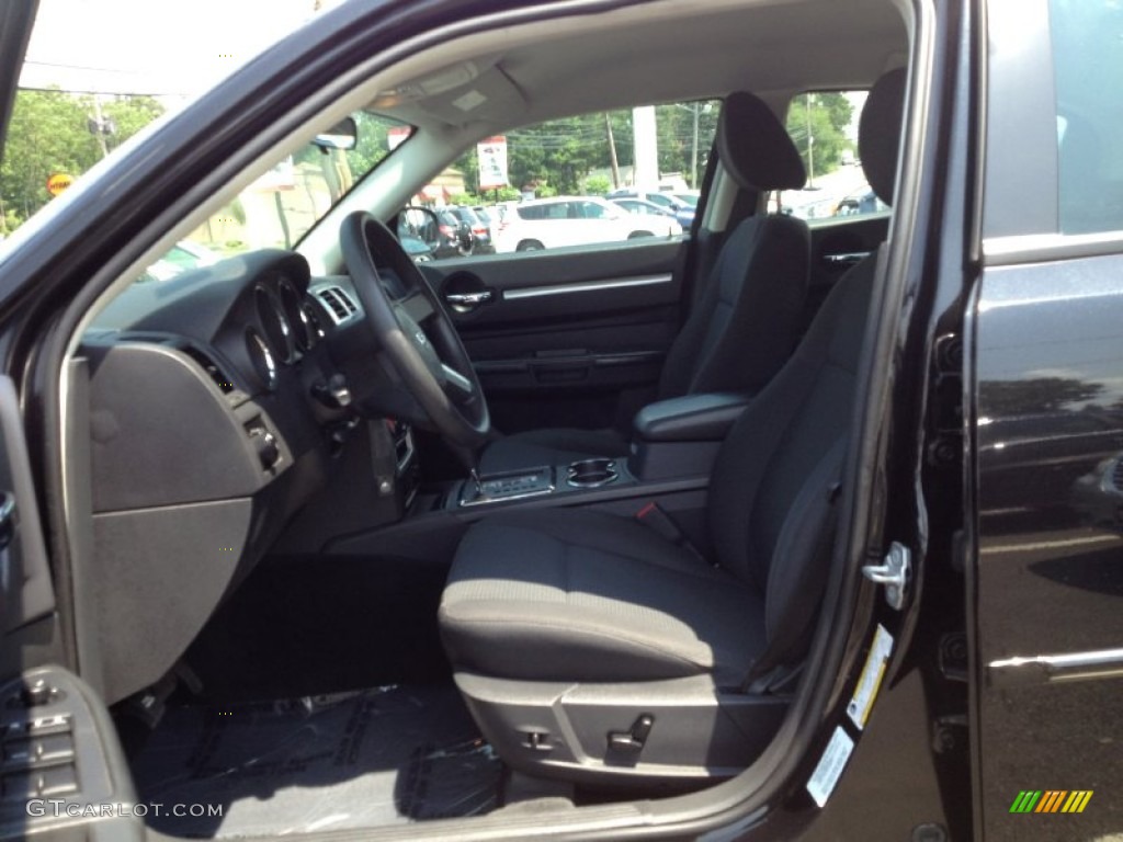 2010 Charger SXT - Brilliant Black Crystal Pearl / Dark Slate Gray photo #12