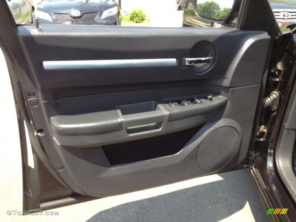2010 Charger SXT - Brilliant Black Crystal Pearl / Dark Slate Gray photo #13
